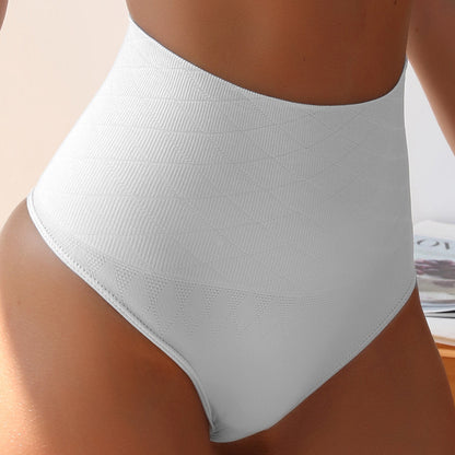 Women's Belly Contracting Hip Raise High Waist Sexy Triangle T-back