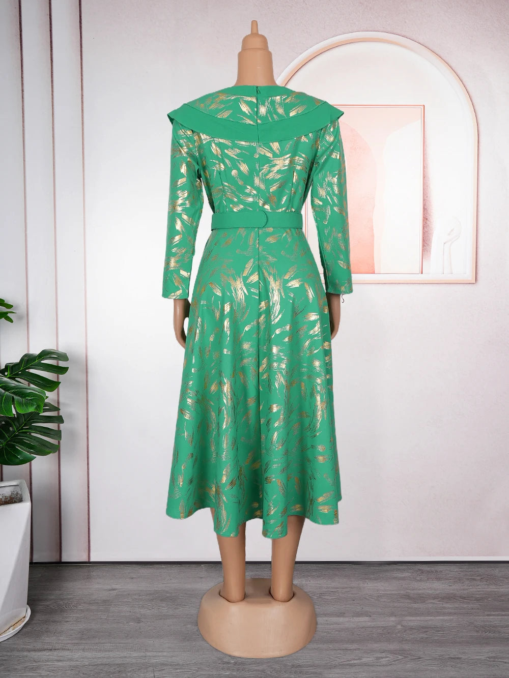 Elegant African Dresses for Women Plus Size Turkey Wedding Party Long Dress Dashiki Ankara Print Outfits Robe Africa Clothing