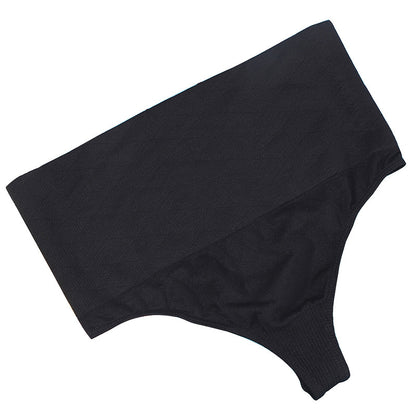 Women's Belly Contracting Hip Raise High Waist Sexy Triangle T-back